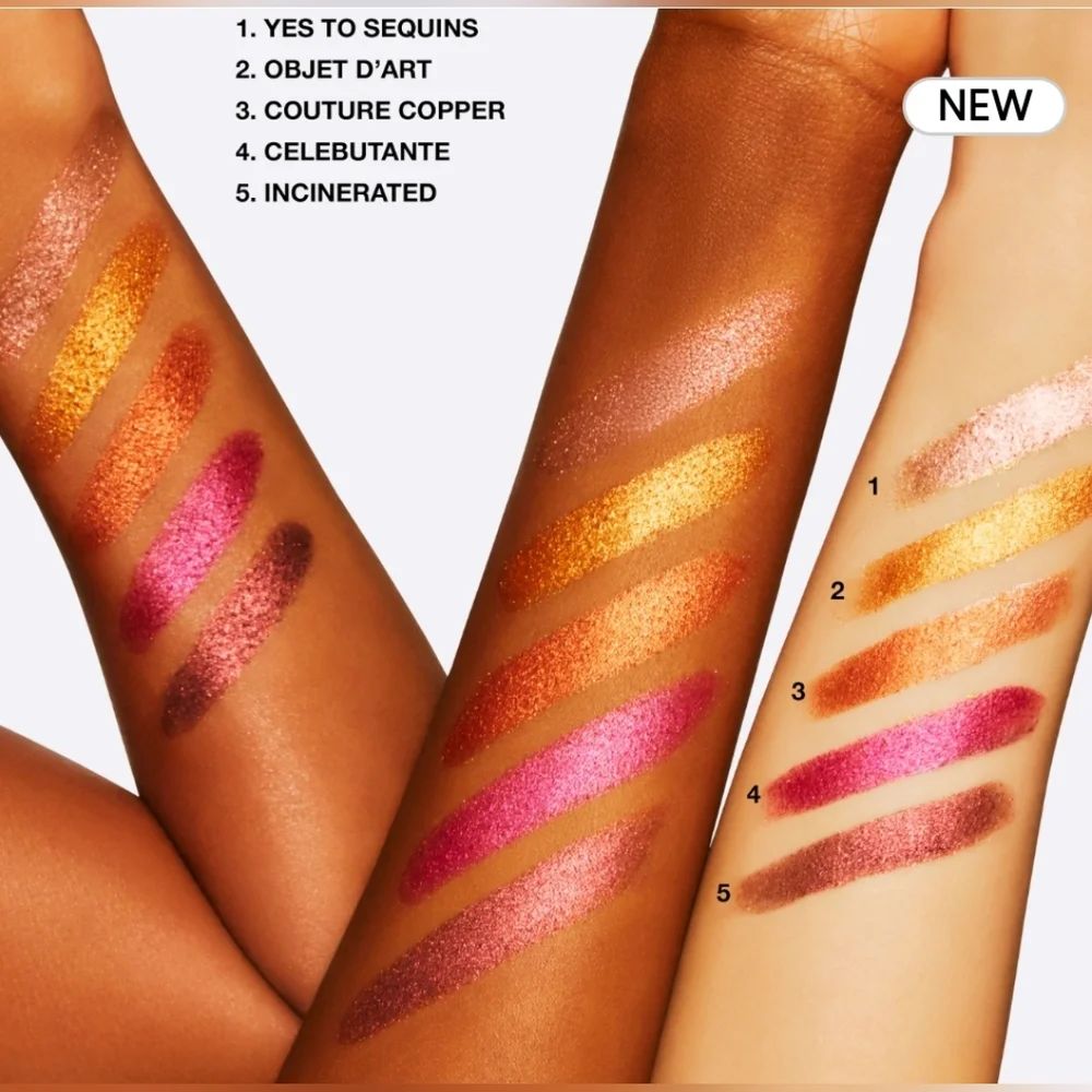 Mac Dazzleshadow Extreme Eyeshadow Yes To Sequins Brand New in Box Authentic